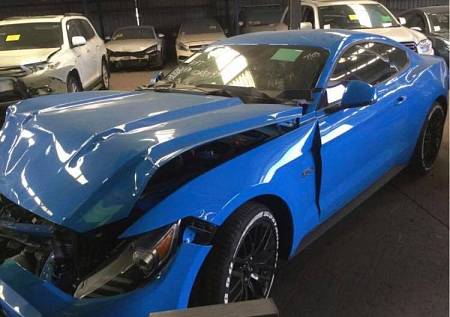 WRECKING 2017 FORD MUSTANG GT 5.0L V8 FOR PARTS ONLY